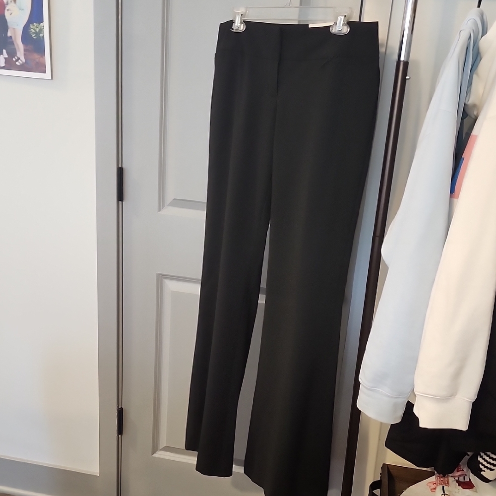 Express Low Rise EDITOR Straight Through Hip Flare. NWT. Size 10 LONG.